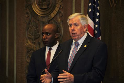 Facing Mounting Pressure Missouri Governor Mike Parson Issues Stay At