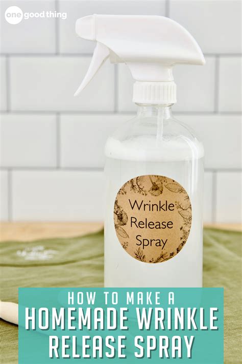 How To Make The Best Wrinkle Release Spray For Pennies Artofit