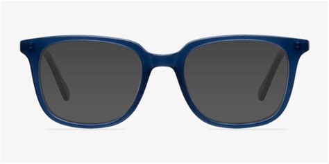 Ornette Square Blue Full Rim Eyeglasses Eyebuydirect