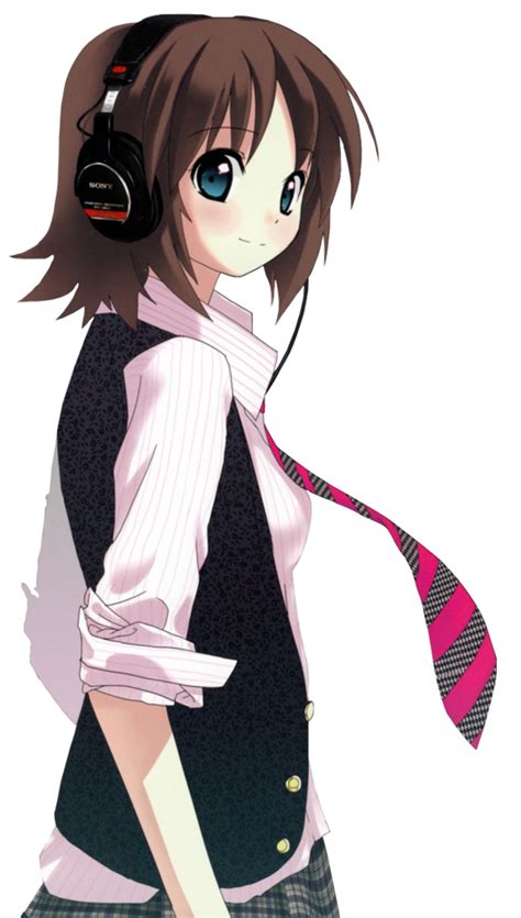 Vocaloid Anime Girl Render 1