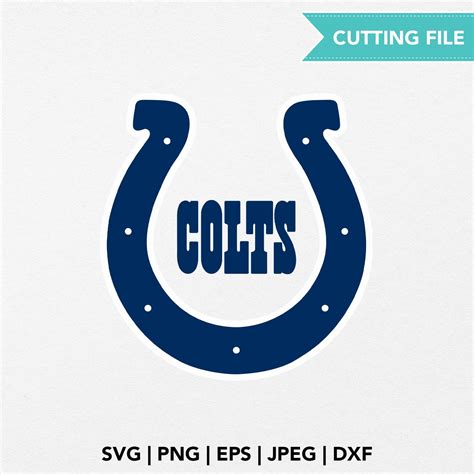Indianapolis Colts Logo Svg Football Nfl Logo Team Svg Etsy