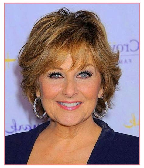 The style has large, defined waves which soften the face and with subtle highlights or a gentle sombré shade lightening the lower lengths, this is a certainly one of the best hairstyles for women over 50 to. Curly Hairstyles For Round Faces Over 50 - HairStyles # ...