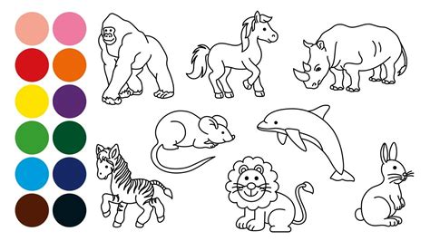 Animales Mamiferos Para Dibujar Faciles Paso A Paso Mamiferos