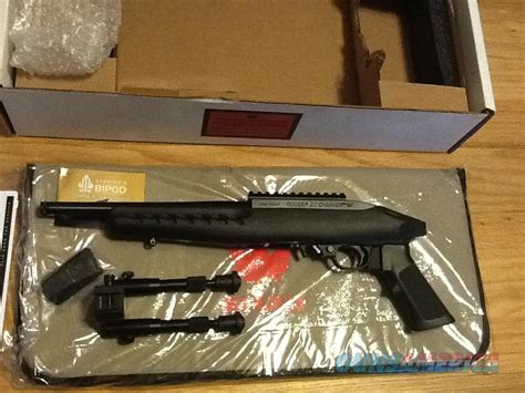 Ruger 1022 Charger Pistol 22lr Wbipod And Th For Sale