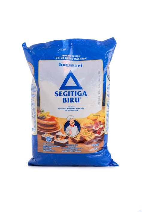 Yogyakarta 09 March 2021 Segitiga Biru Is Popular Wheat Flour In