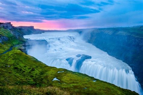 The Enchanting Gullfoss Waterfall