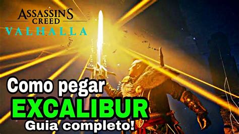 Assassins Creed Valhalla Como Pegar A Excalibur Guia Completo YouTube