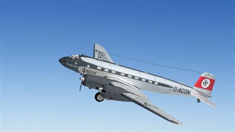 Focke Wulf Fw 200 Condor 3d Model In Commercial 3dexport