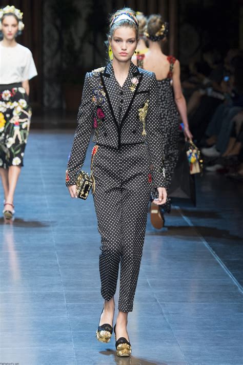 Dolce And Gabbana Springsummer 2016 Collection Milan Fashion Week