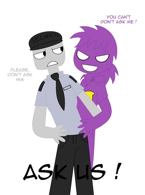 Ask Mike And Vincent Purple Guy By Leafiatree On Deviantart