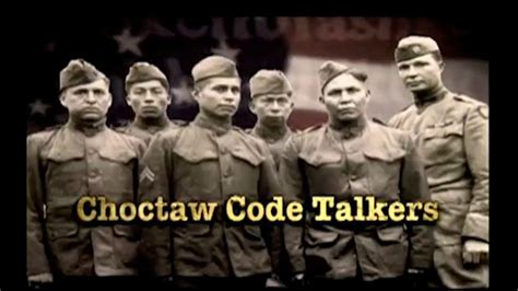 Choctaw Code Talkers Trailer Code Talker Choctaw Nation Choctaw