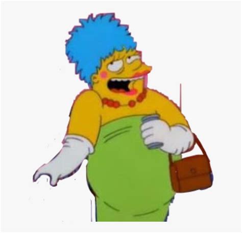 Barney Thesimpsons Margesimpson Marge Aesthetic Barney Marge Hd Png Download