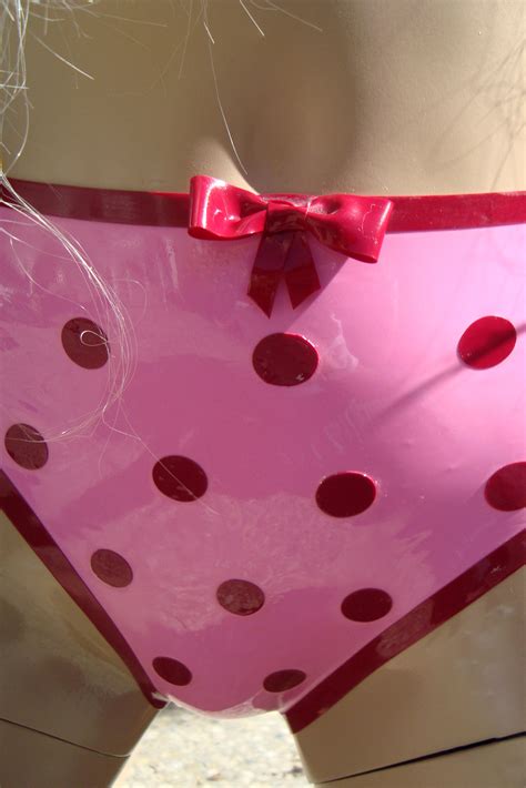 Pokadots Latex Panties