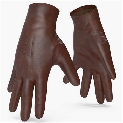 Leather Gloves 3d Models For Download Turbosquid