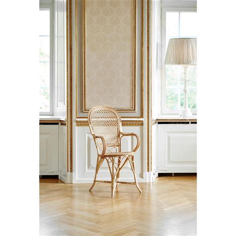 Wayfair.com has been visited by 1m+ users in the past month Shanaya French Country Rattan Natural Dining Arm Chair ...