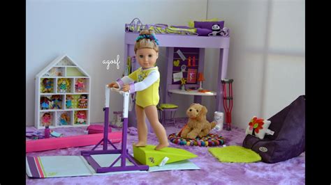 american girl doll mckenna s bedroom youtube
