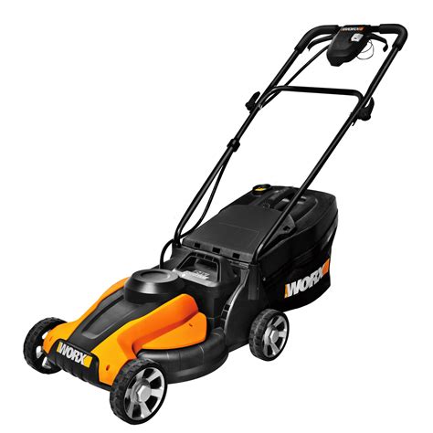 New Worx 14 In Cordless Lawn Mower Is Efficient Lightweight And Easy