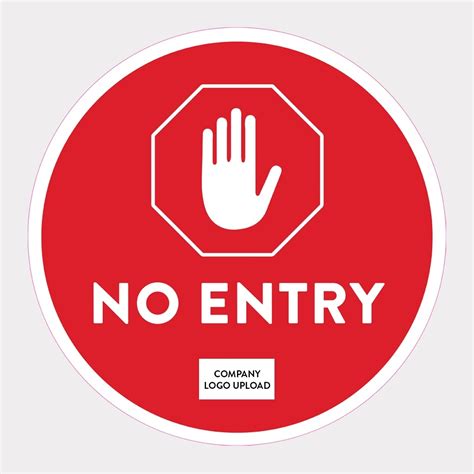 No Entry Sign Sticker By Crampsy Design Signs Sticker Vrogue Co