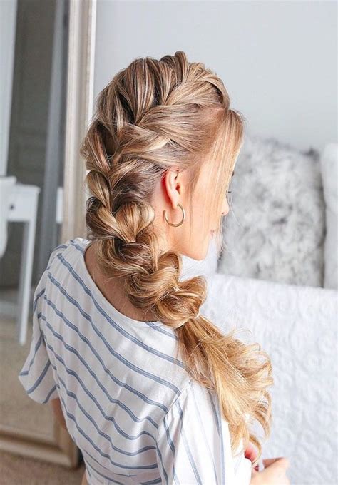 This cute braided look can be done in a few simple steps. Elastic Braid It,s Awesome Hairstyles Ideas 2019 | Cool ...