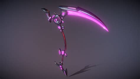 Glam Reaper Scythe D Model By Spinningseals C Ece Sketchfab
