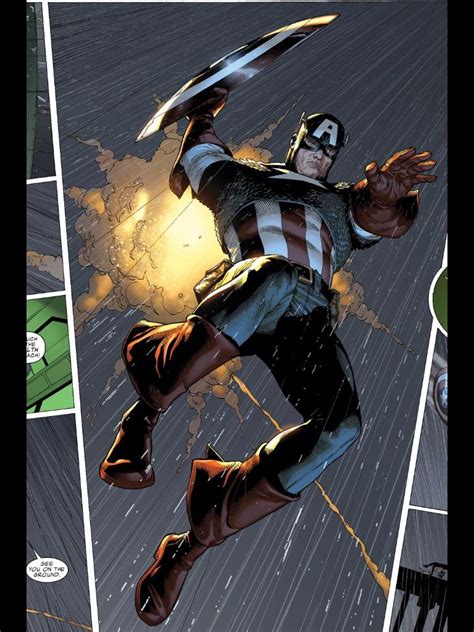 Captain America Steve Mcniven Marvel Comics Heros Comics Comic Book