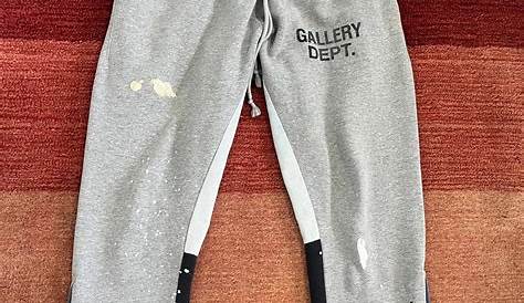 Gallery Dept. Flared Sweatpants Heather Grey | Grailed
