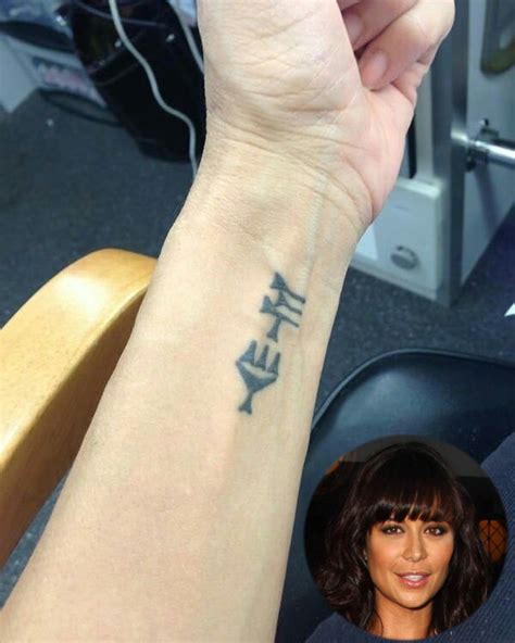 Catherine Bell 5 Tattoos And Meanings Creeto