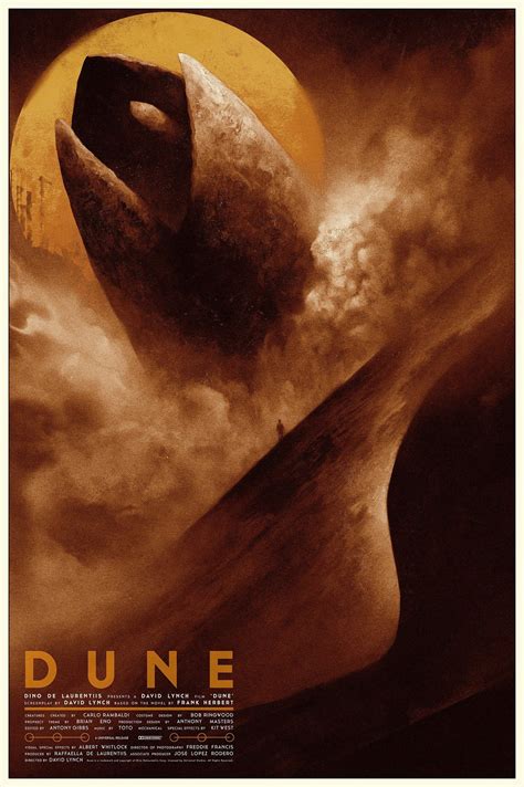 Dune Movie Original Art Poster Film Poster Unframed Poster Etsy