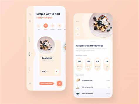 Is it adhering to ui design conventions—or is it plain to illustrate just how versatile good ui design can be, we've rounded up nine examples of ui design that will provide a healthy dose of inspiration for. 40 Fantastic Food & Drink Mobile App UI Design Examples ...