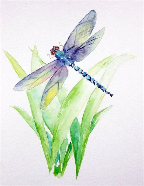 For The Love Of Dragonflies By Yolanda Hogeveen On Etsy Art Aquarelle