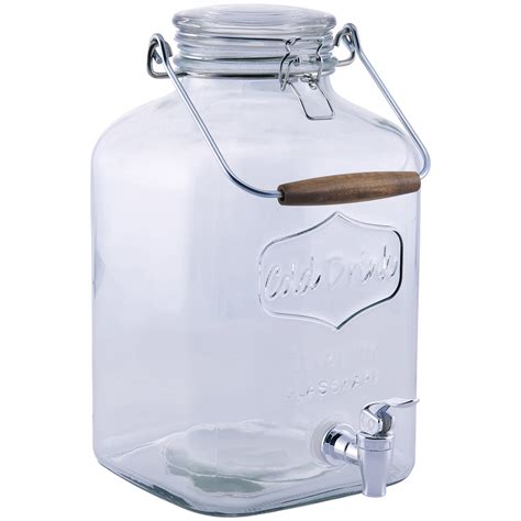 Buy Better Homes And Gardens 2 Gallon Glass Beverage Dispenser With Glass