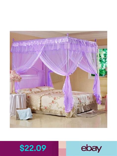 Target/furniture/twin canopy bed frame (1614)‎. Bed Canopies #ebay #Home & Garden | Princess canopy bed ...
