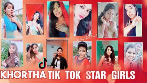 khortha tik tok star girls jharkhand ki famous tik tok girls khortha tik tok videos youtube