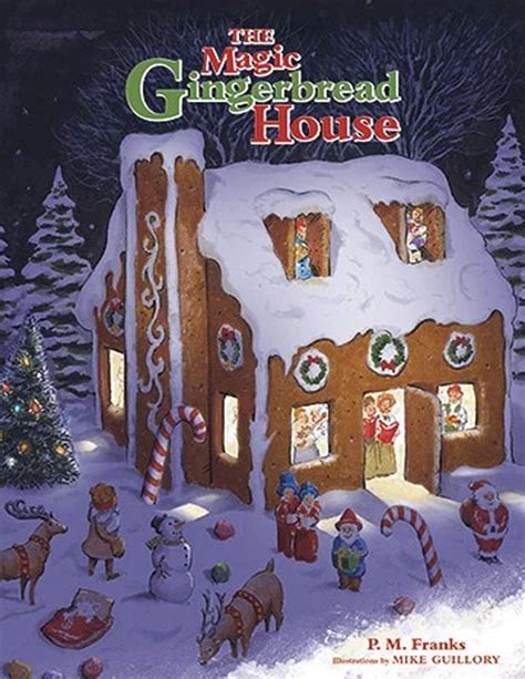 The Magic Gingerbread House Needlepoint Christmas Storybook Stocking