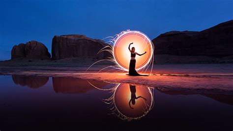 Light Painting Photography With A Simple Tube And Flashlight