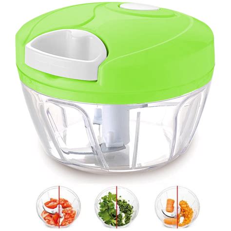 Manual Food Chopper for Vegetable Fruits Nuts Onions Chopper Hand Pull