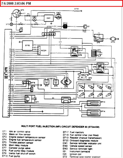 1994 Land Rover Discovery Wiring Diagram