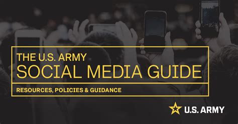 Social Media Policies Us Army Social Media