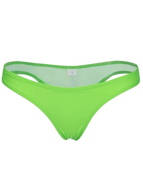 Futata Summer Womens Sexy Trendy Bikini Thong Bottoms Brazil Swimwear