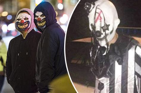 killer clowns hit the uk as knife wielding teenager arrested daily star