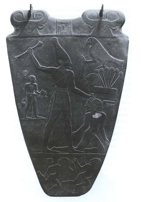 In The Palette Of King Narmer C 3000 2920 Bc The Ancient Egyptian