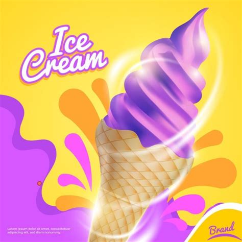 Ice Cream Poster Design Template Postermywall