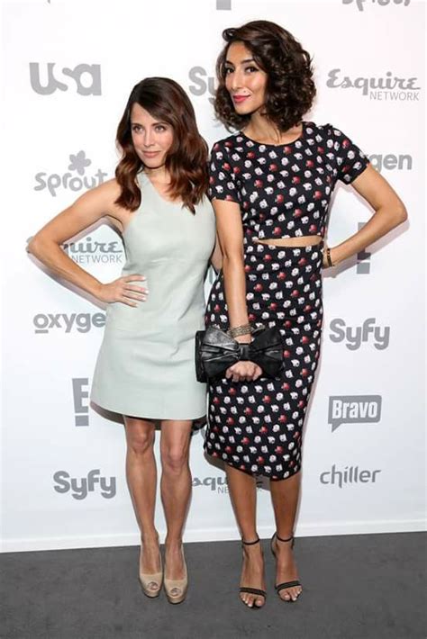 Alanna Ubach And Necar Zadegan Nbcu Cable Upfront 2015 Girlfriends Guide To Divorce Women