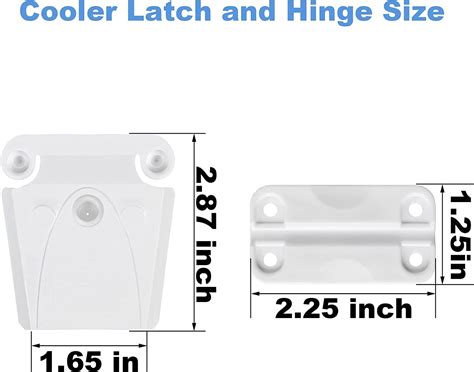 Buy Cooler Hinge And Latch Replacement Set High Strength Cooler Latch