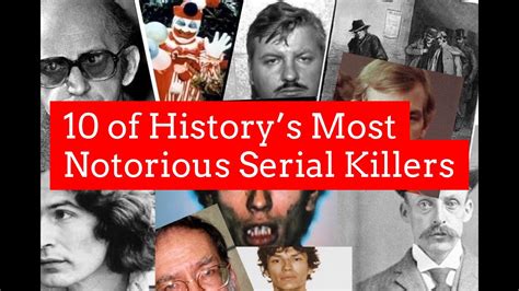 10 Of History S Most Notorious Serial Killers Youtube