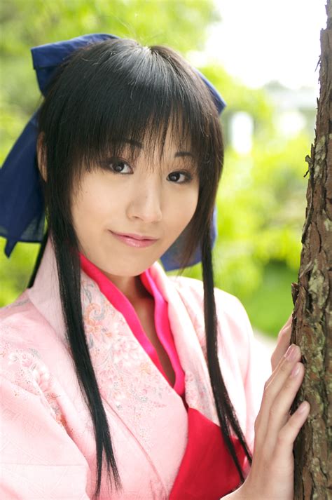 Suzukaze Yuuki Kamiya Kaoru Rurouni Kenshin Highres Bow Cosplay Hair Bow Japanese Clothes