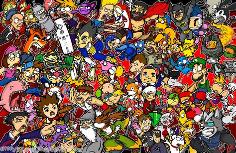 47 Nintendo Characters Wallpaper On Wallpapersafari