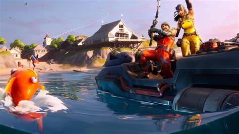 With these tools, you'll be able to pull random loot from any water source, and there are way more water sources in the new island map. Fortnite goes for a spot of fishing with a weekend ...