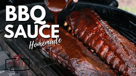 Easy Homemade Bbq Sauce Recipe Whiskey Barbecue Sauce Youtube