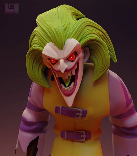 Artstation Joker Form The Batman Animated Series 2004
